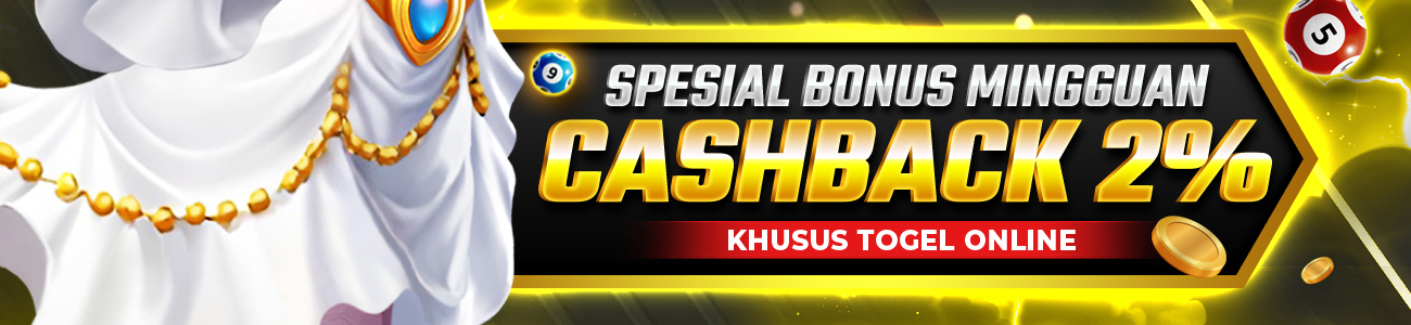 CASH BACK TOGEL 2%